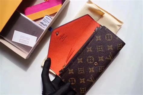 lv orange wallet|louis vuitton website wallets.